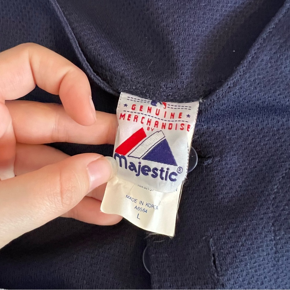 Men’s Vintage Red Sox throw back Jersey - Picture 4 of 13